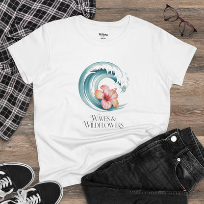 Waves & Wildflowers Women's Tee
