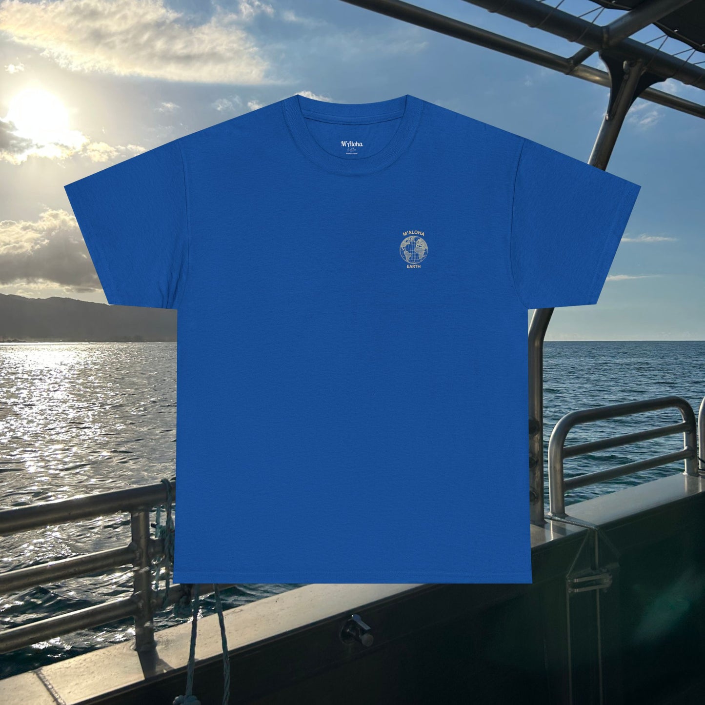 M'Aloha Earth - Compass Men's T-Shirt