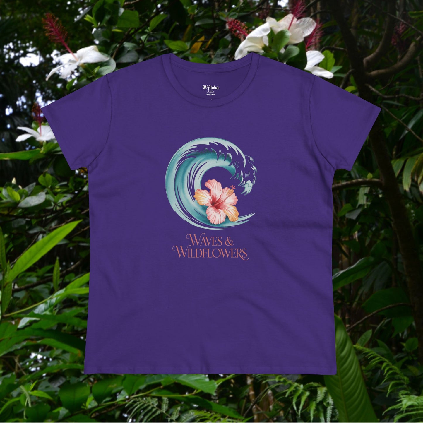 Waves & Wildflowers Women's Tee