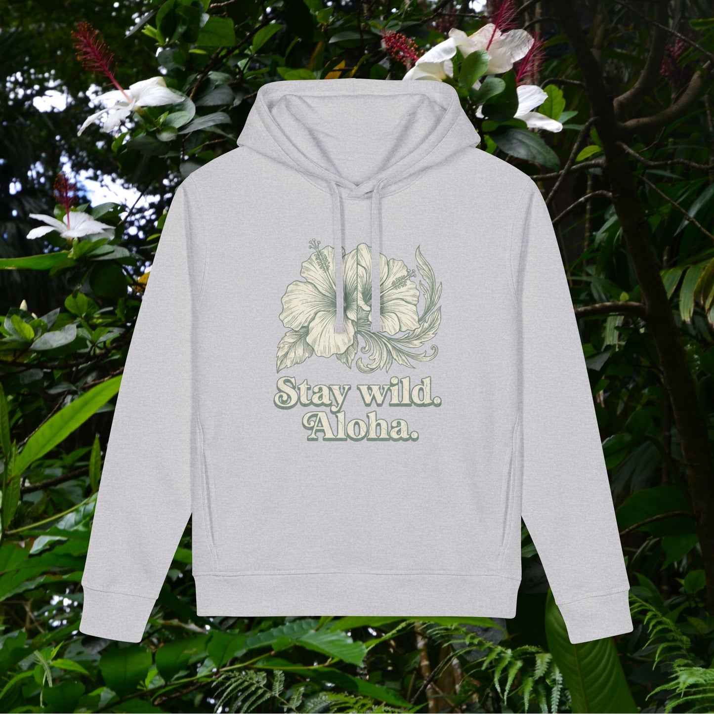 Stay wild - Organic Side Pocket Hoodie