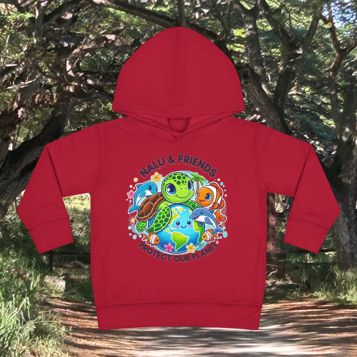 Toddler Fleece Hoodie - Nalu and Friends