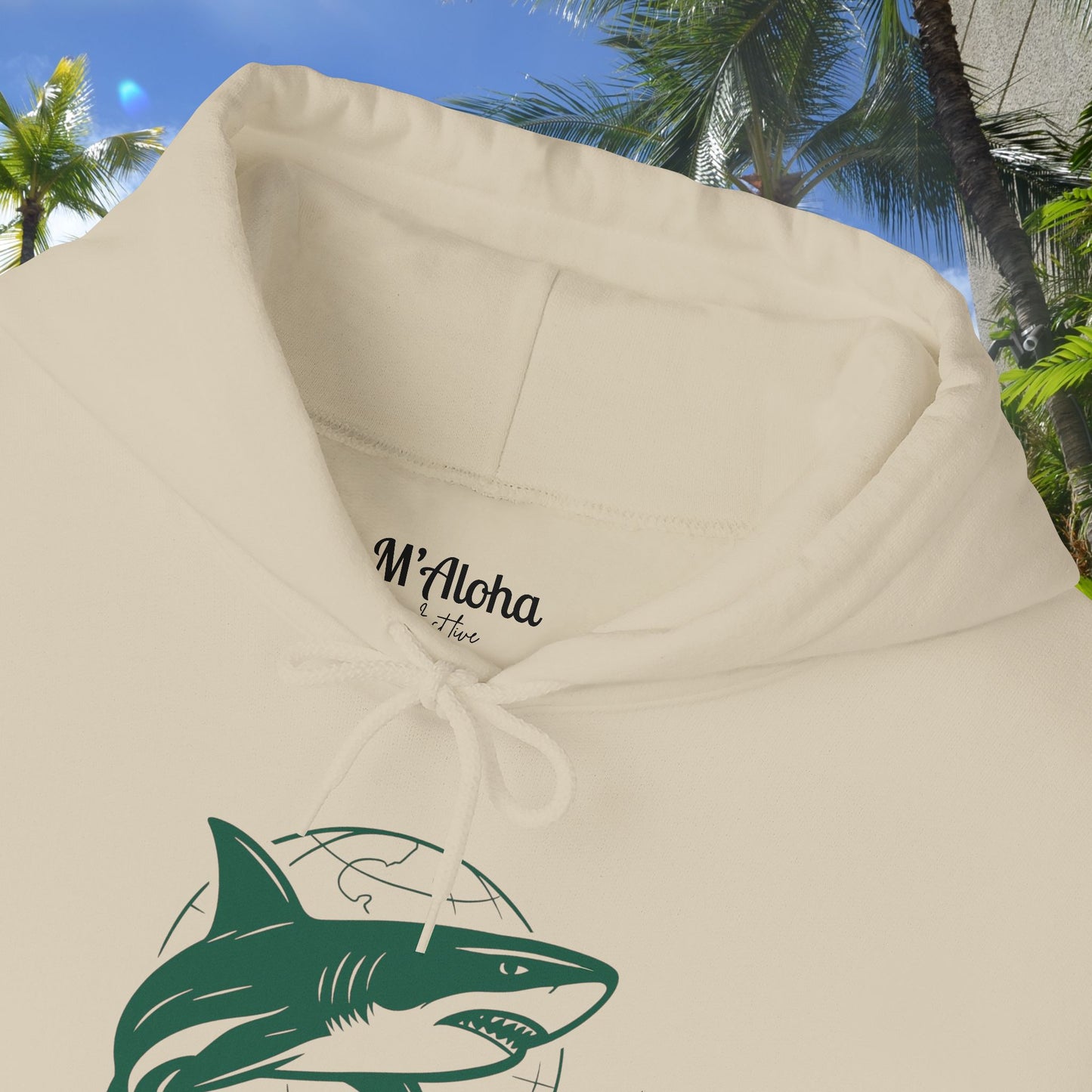 M'Aloha Earth - Shark Men's Hoodie
