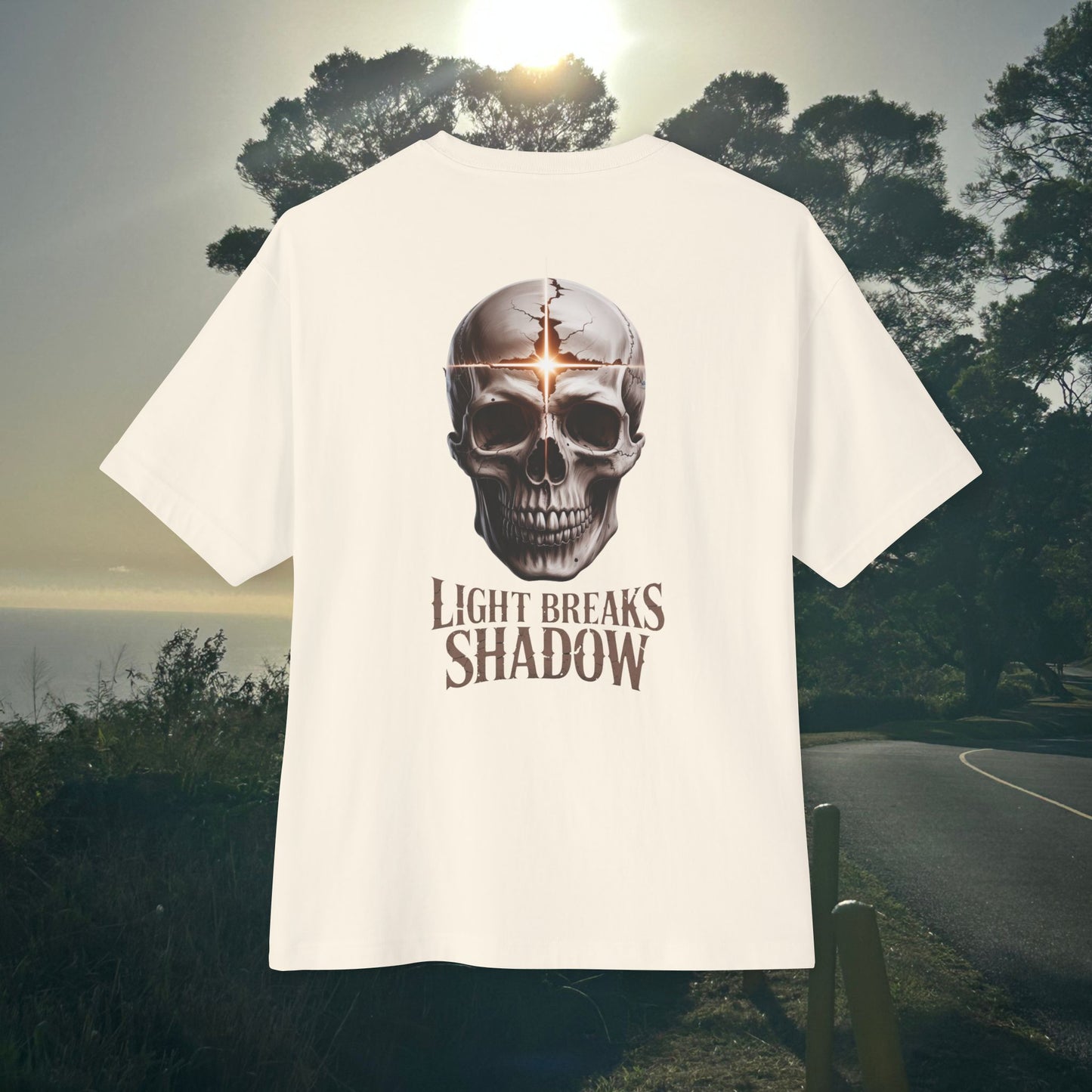 Light breaks Shadow -  Unisex Oversize Tee