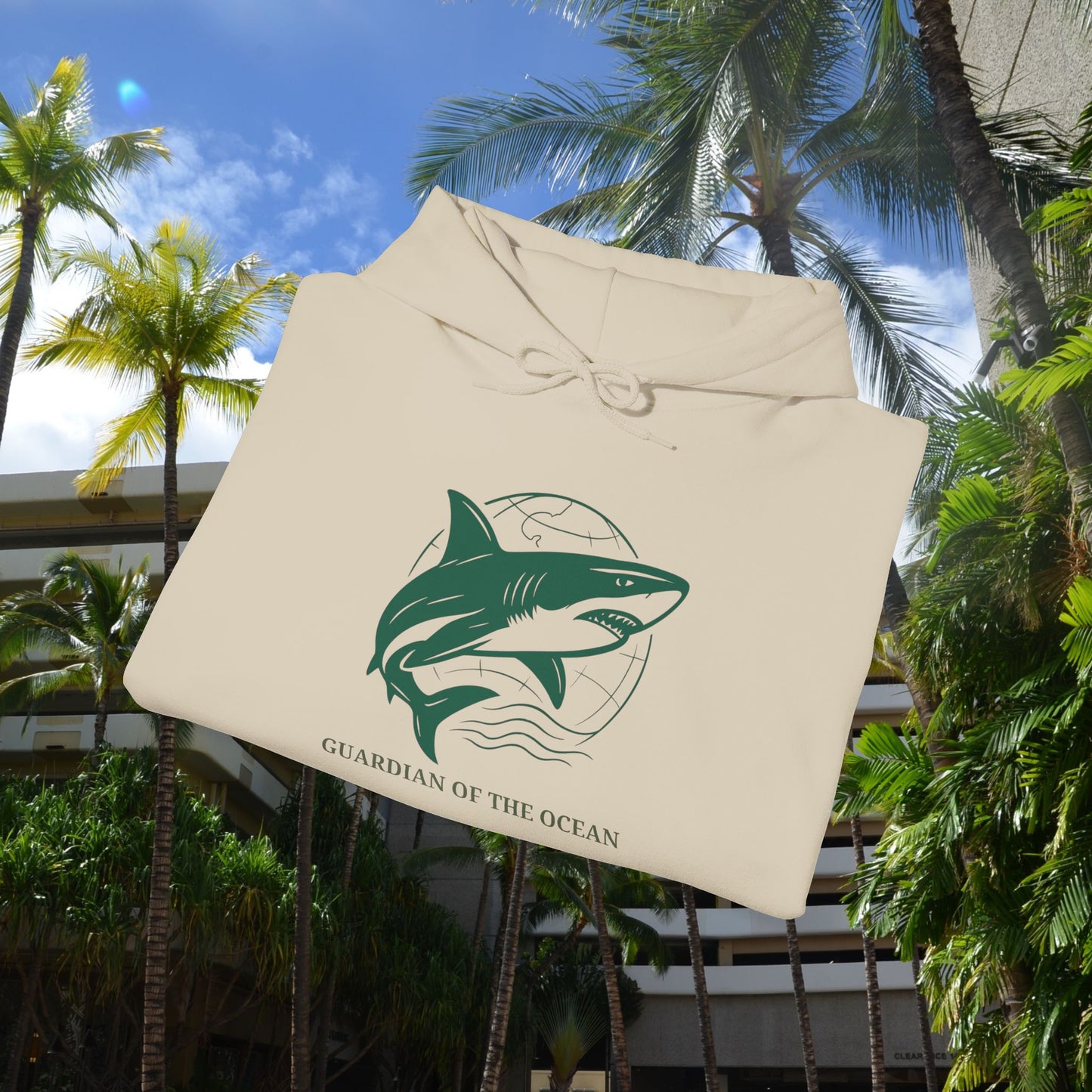 M'Aloha Earth - Shark Men's Hoodie