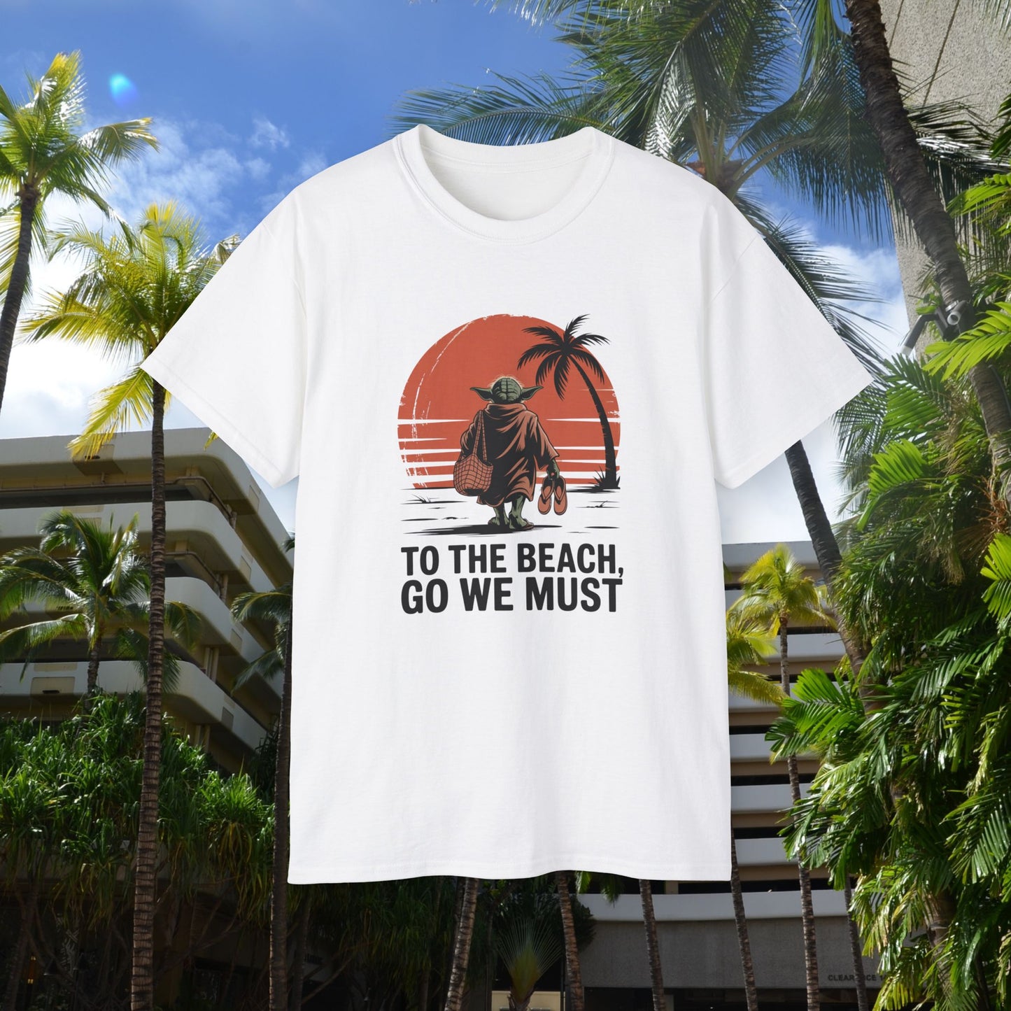 Beach go we must Unisex Tee