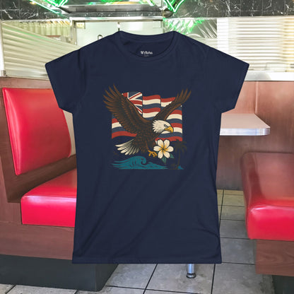 M'Aloha Eagle - Women's Softstyle Tee