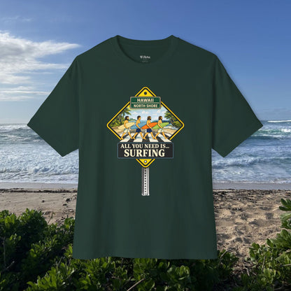 All you need is surfing -  Unisex Oversize Tee