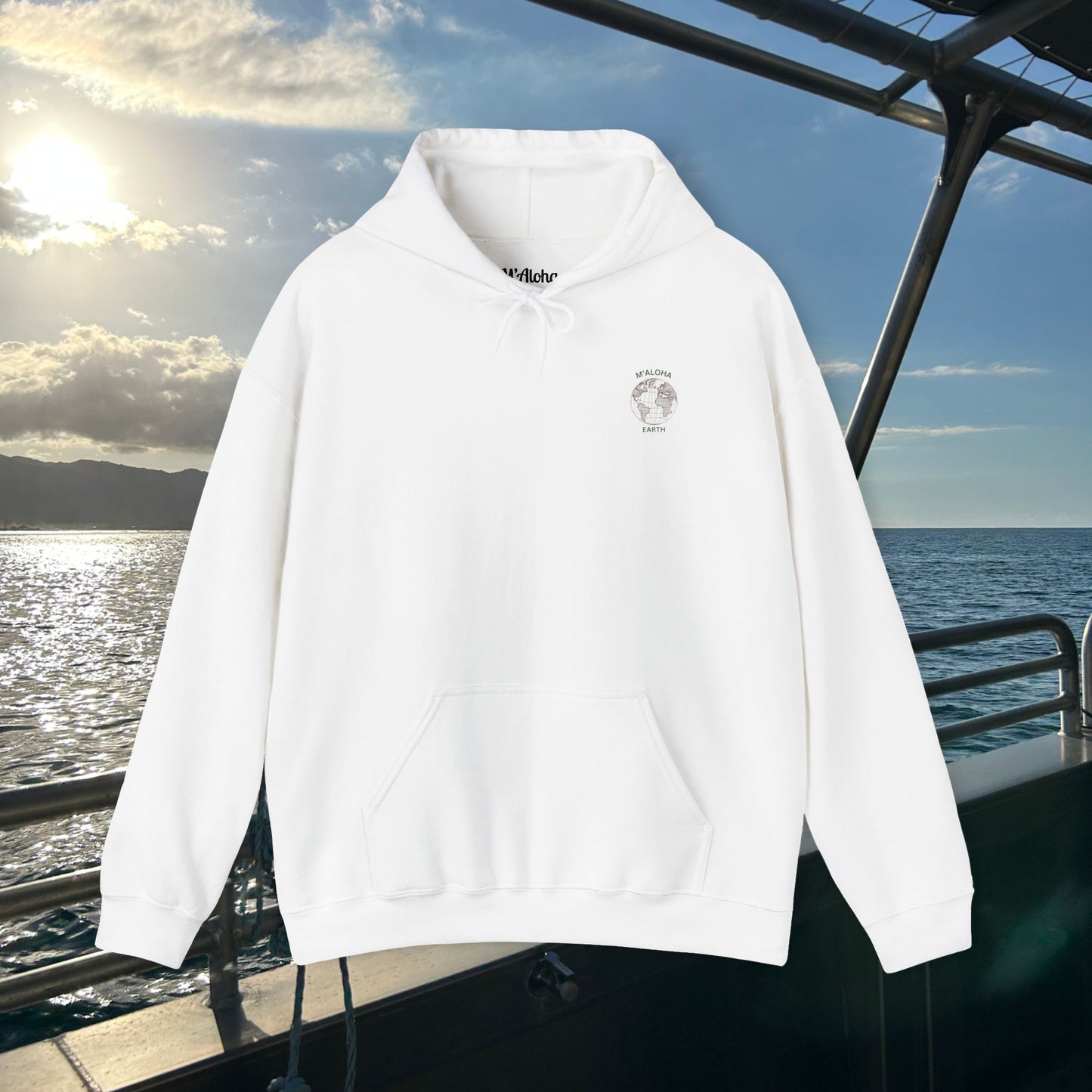 M'Aloha Earth - Compass Men's Hoodie