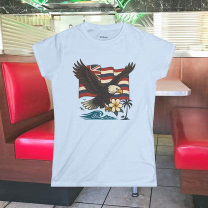 M'Aloha Eagle - Women's Softstyle Tee