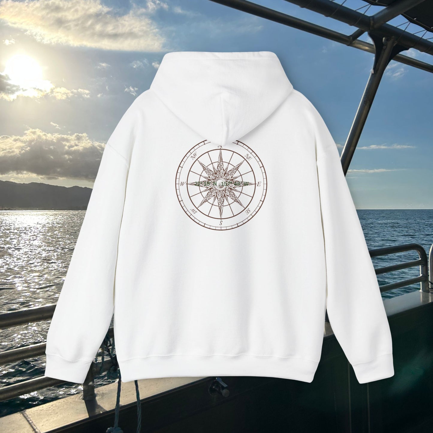 M'Aloha Earth - Compass Men's Hoodie