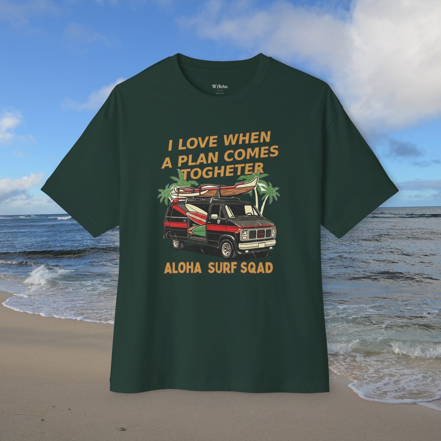 Aloha Surf Sqad -  Unisex Oversize Tee