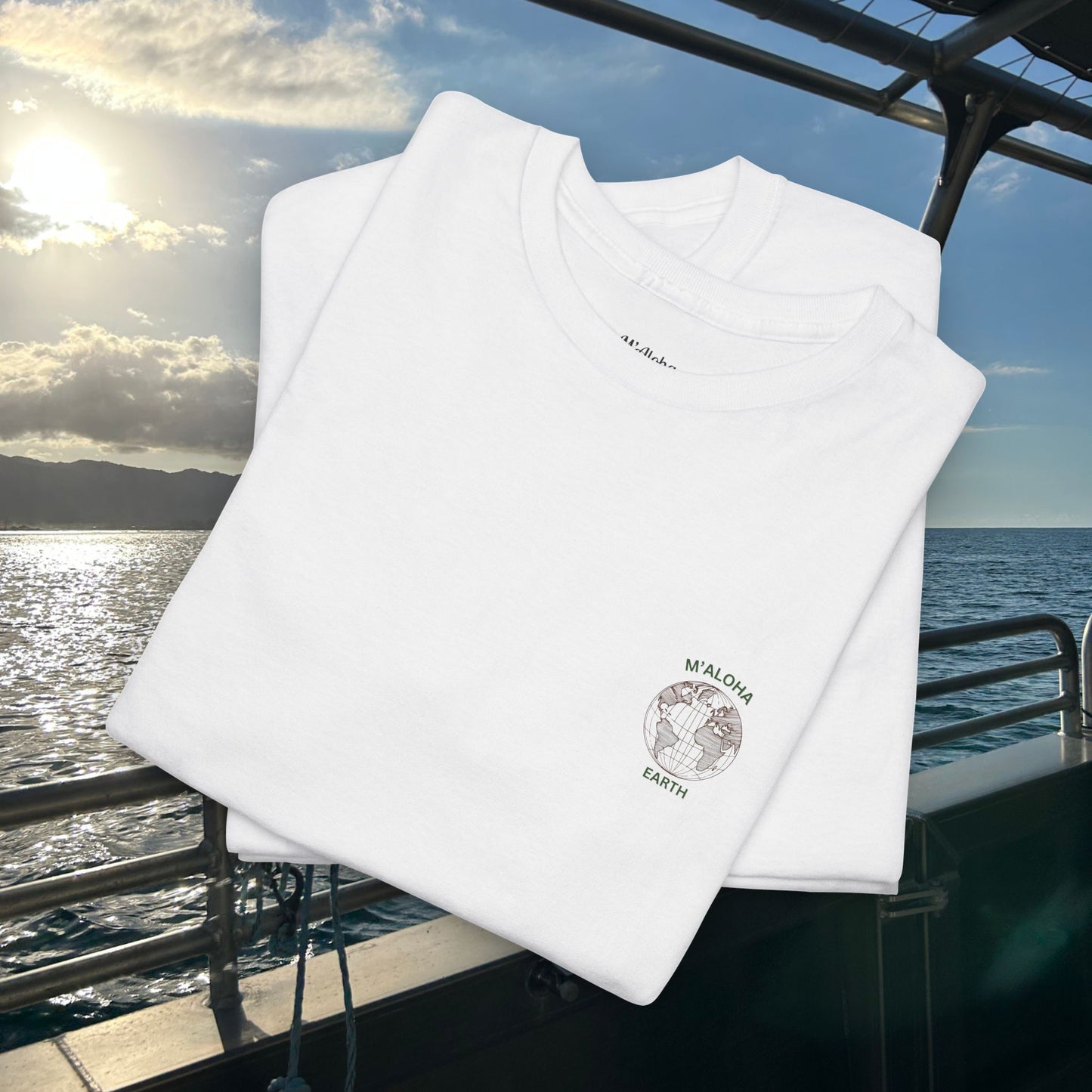 M'Aloha Earth - Compass Men's T-Shirt