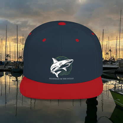 White Shark M'Aloha Snapback Cap