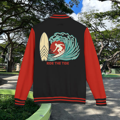 M'Aloha Surfer Letterman Jacket