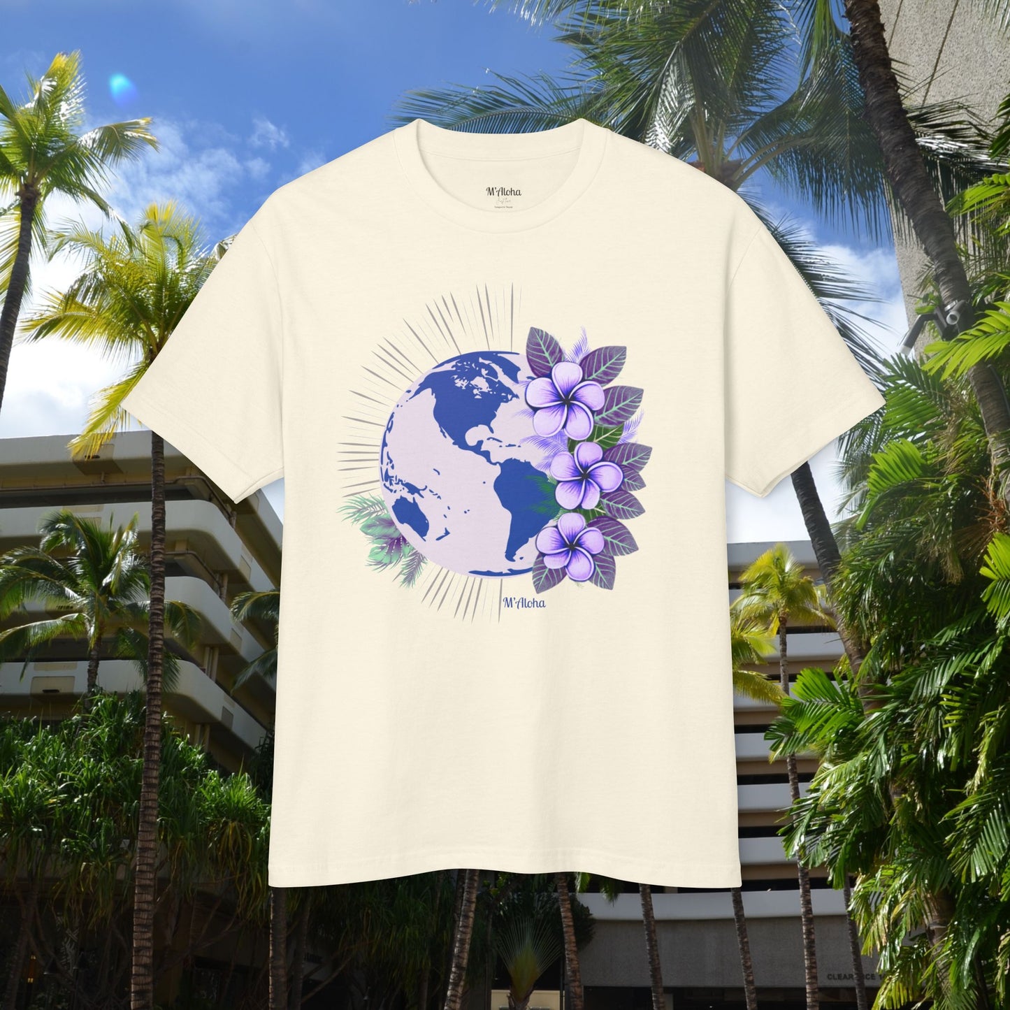 M'Aloha blue Earth Unisex-T-Shirt