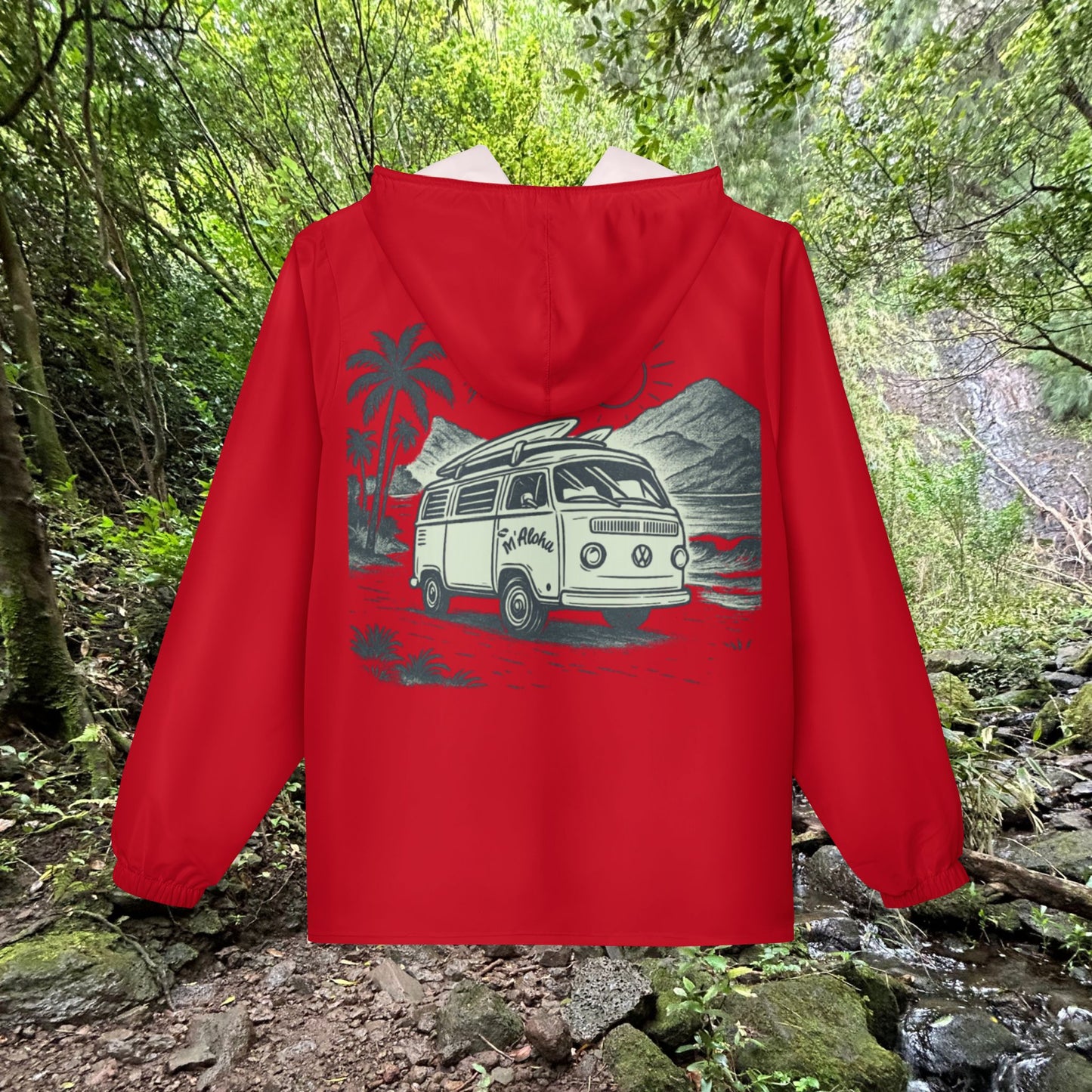 Windbreaker Red Nostalgia