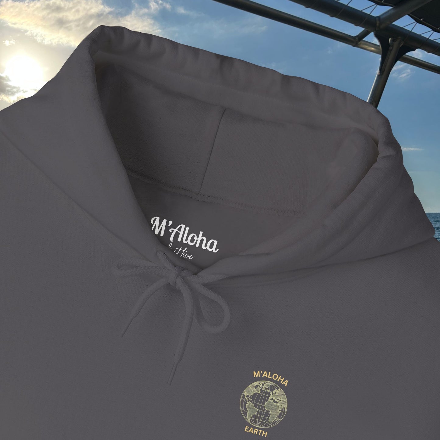 M'Aloha Earth - Compass Men's Hoodie