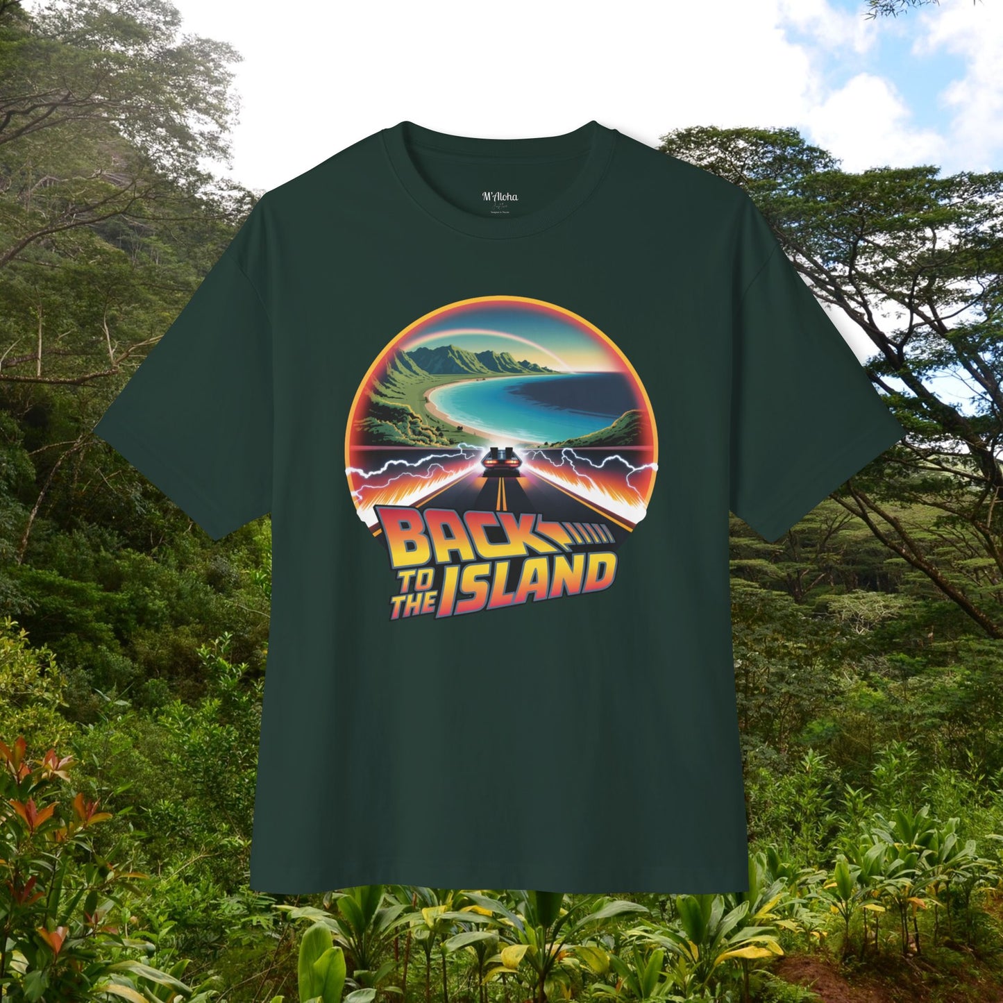 Back to the Island - Unisex Oversized Tee