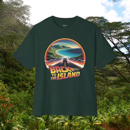Back to the Island - Unisex Oversized Tee