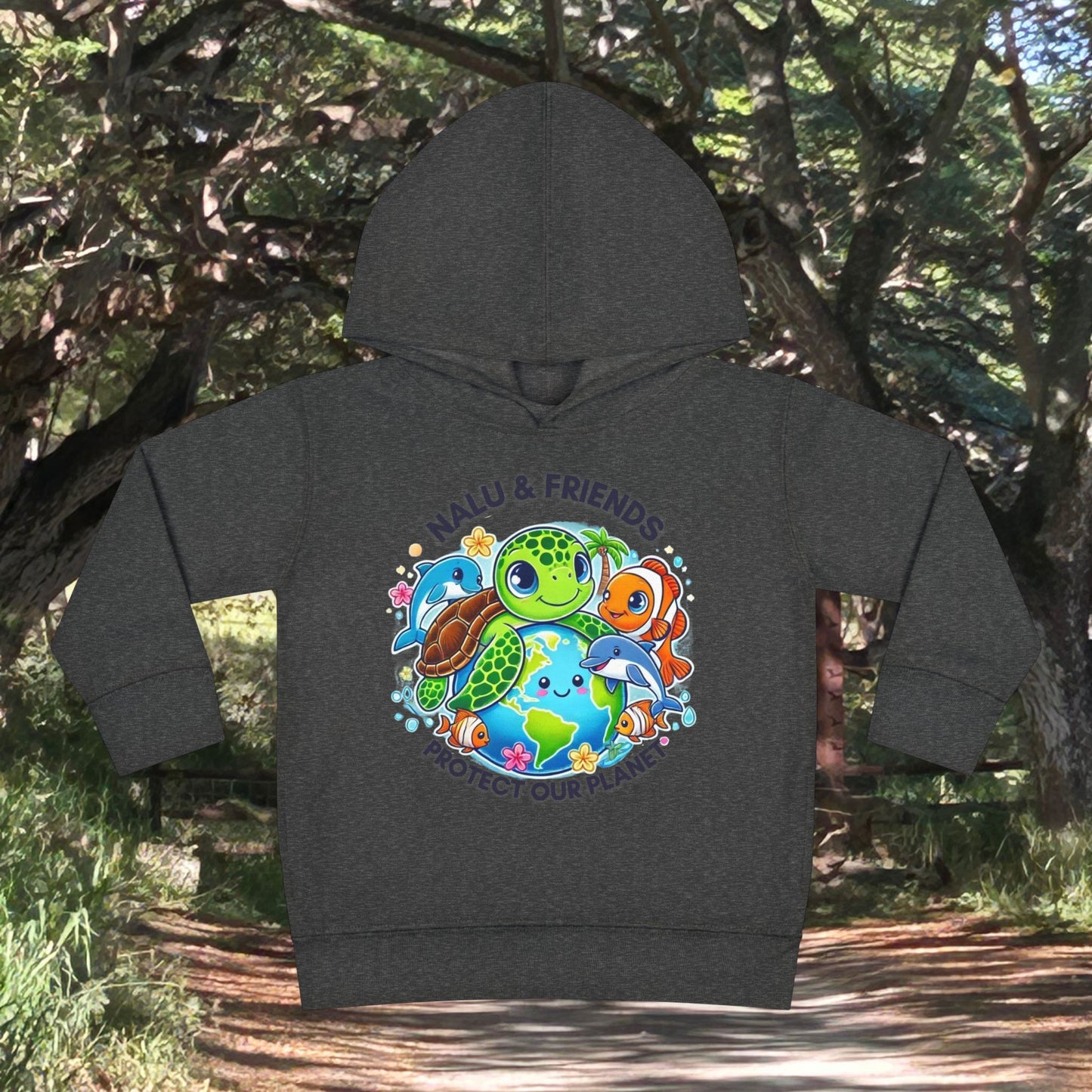 Toddler Fleece Hoodie - Nalu and Friends