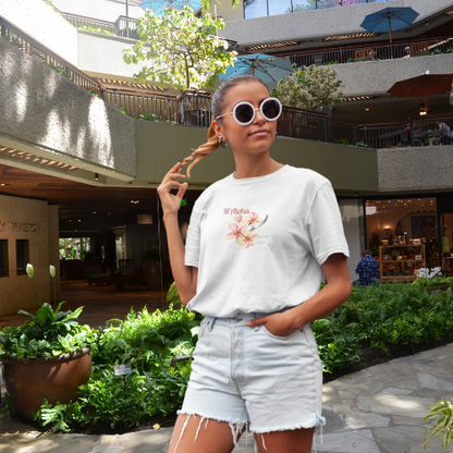 Cozy Flower Oversize Woman T-Shirt