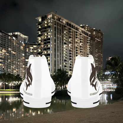 Black Shark Men's High Top Sneakers