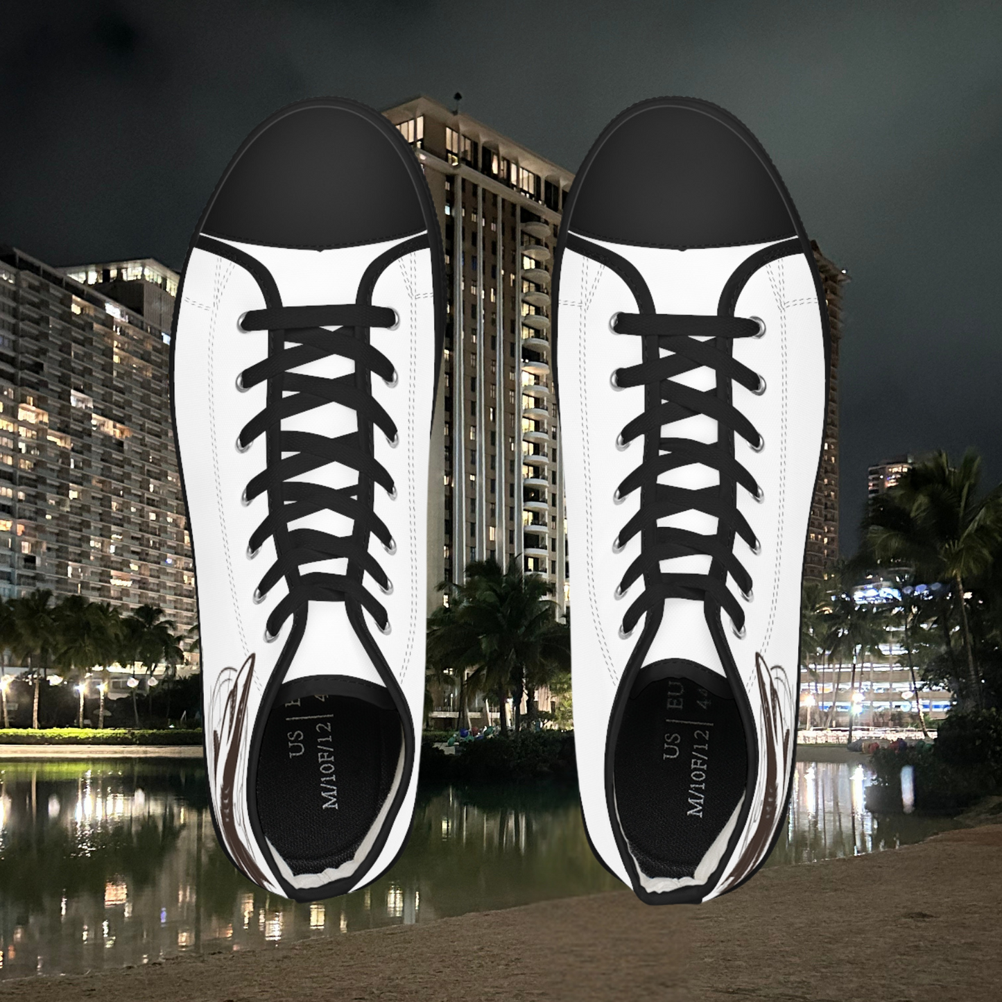 Black Shark Men's High Top Sneakers