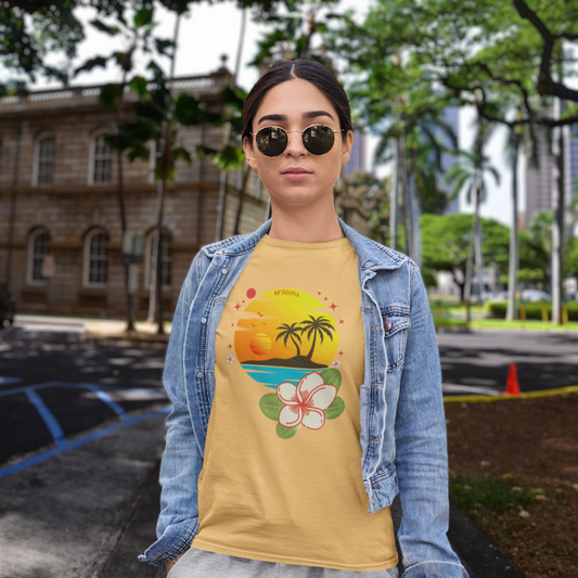 M'Aloha Earth Women T-Shirt