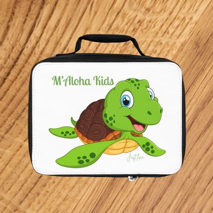 M'Aloha Nalu white Lunch Bag