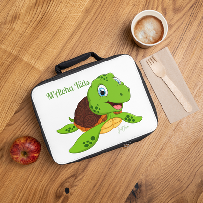 M'Aloha Nalu white Lunch Bag