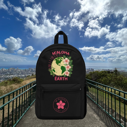 M'Aloha Earth black Backpack