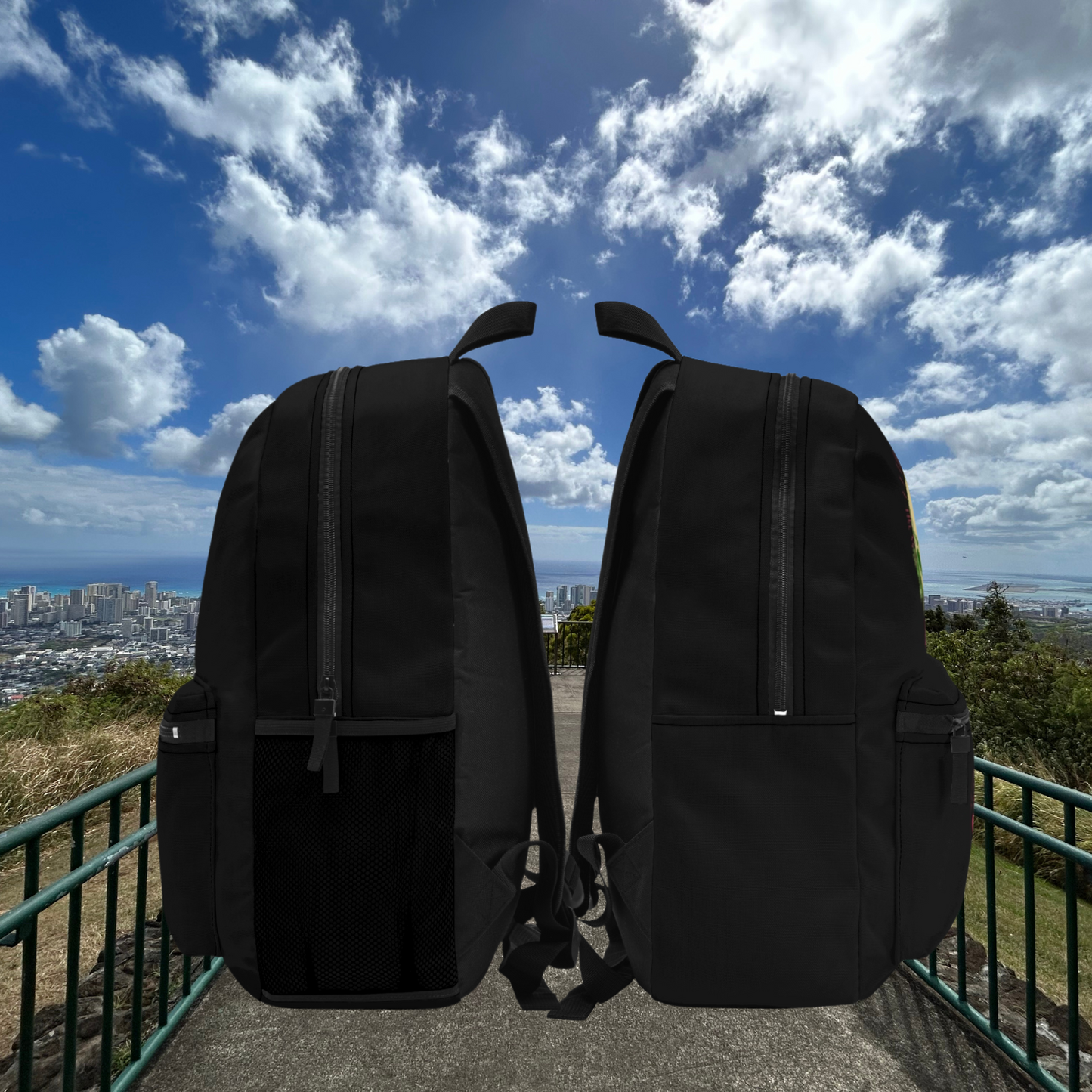 M'Aloha Earth black Backpack