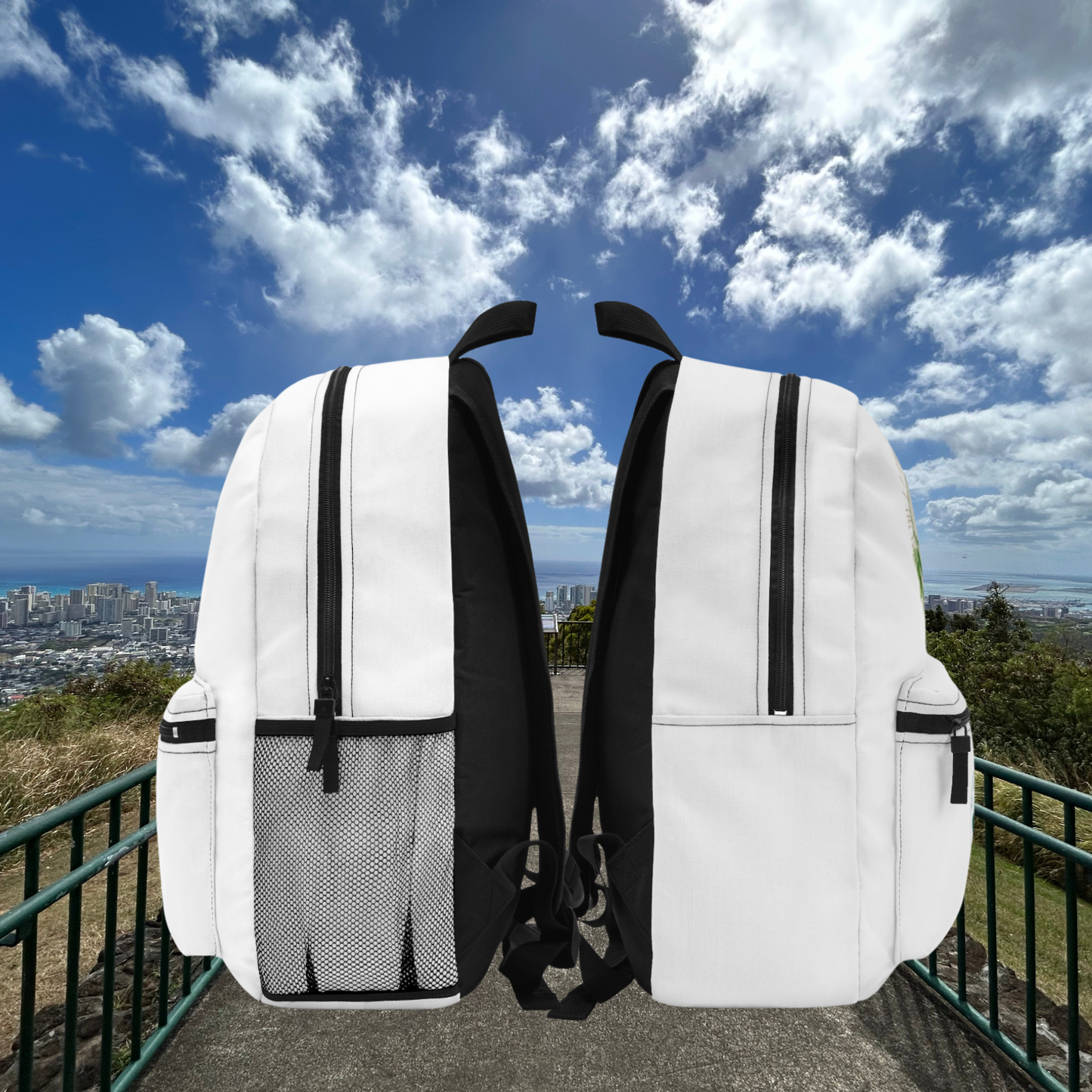 M'Aloha Earth white Backpack
