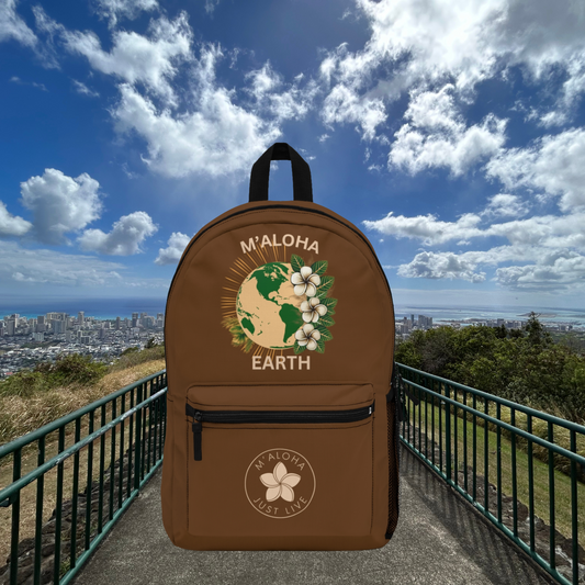 M'Aloha Earth brown Backpack