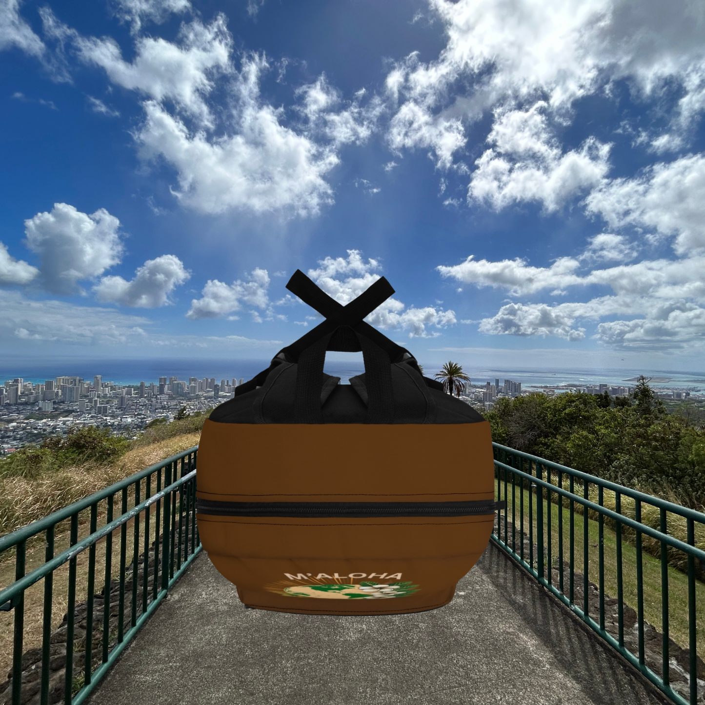 M'Aloha Earth brown Backpack