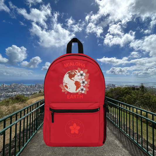 M'Aloha Earth red Backpack