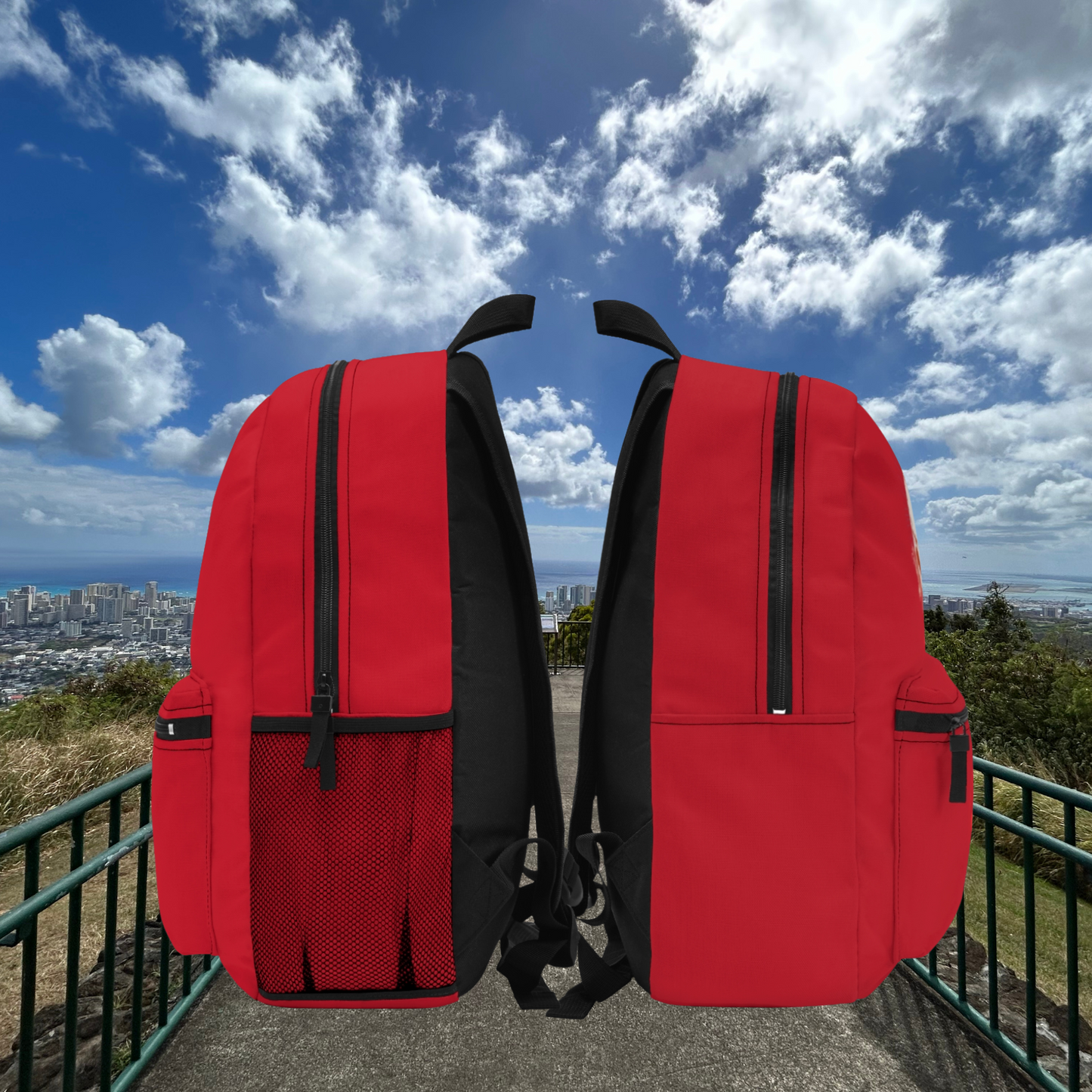 M'Aloha Earth red Backpack