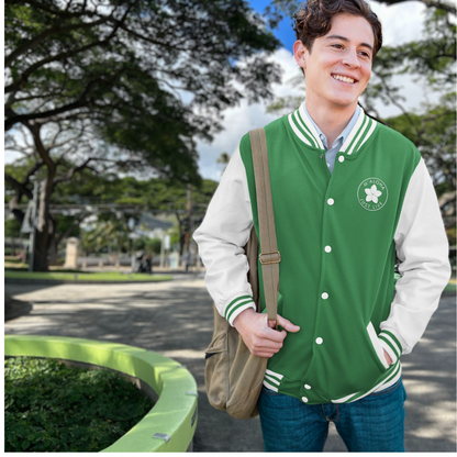M'Aloha Shark Letterman Jacket