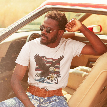 M'Aloha Eagle - Men's T-Shirt