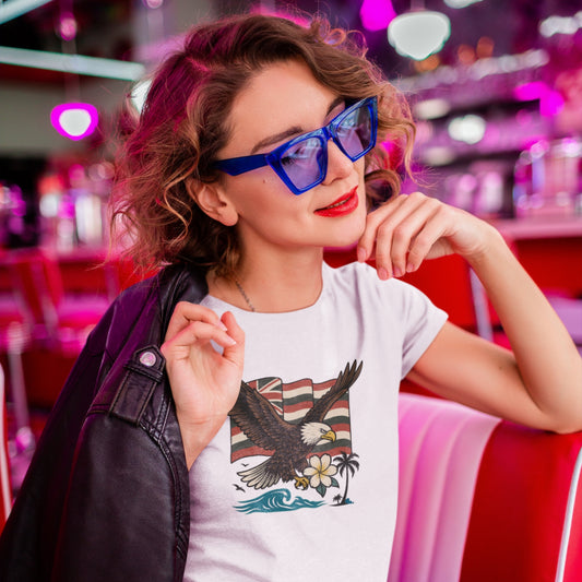 M'Aloha Eagle - Women's Softstyle Tee