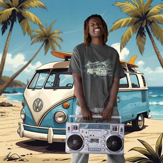 M'Aloha Nostalgia VW Bus T-Shirt