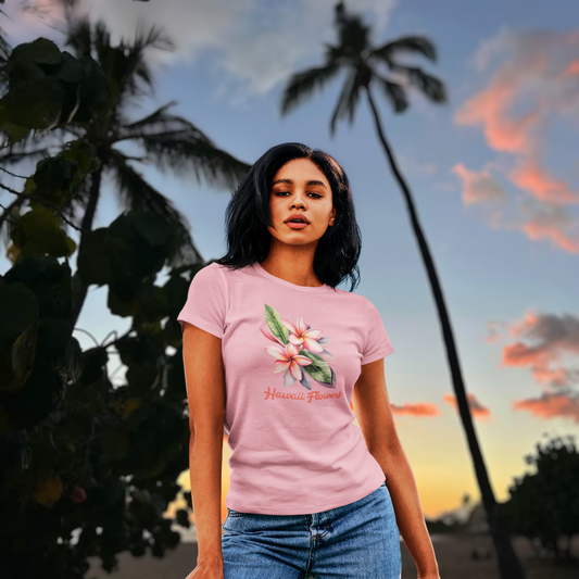 Hawaii Flowers Women's Tee