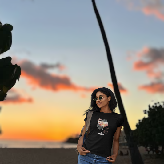 Aloha it's Happy Hour Women's Tee