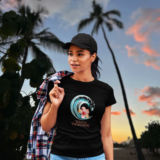 Waves & Wildflowers Women's Tee