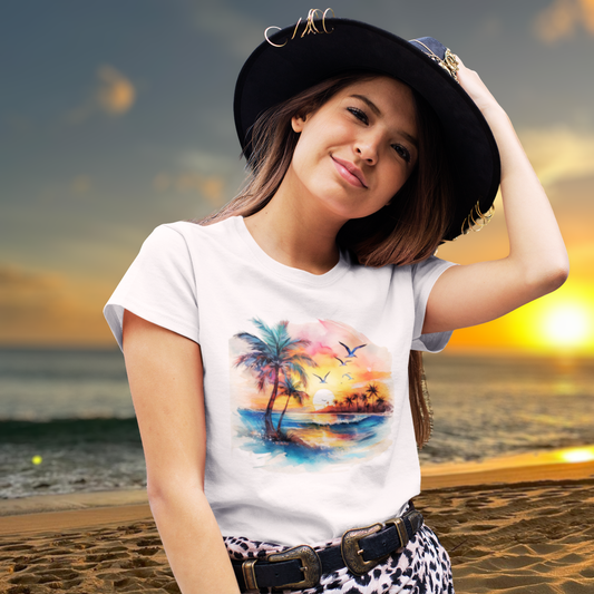 Hawaii Sunset Women's Tee