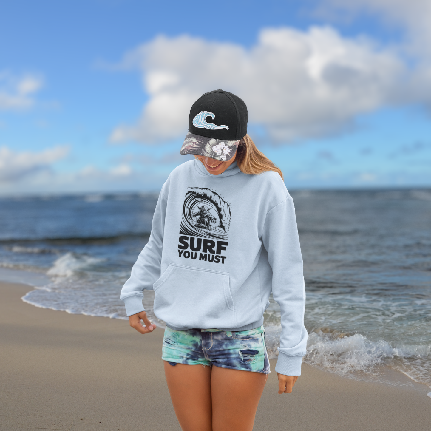 Surf you Must Unisex Hoodie
