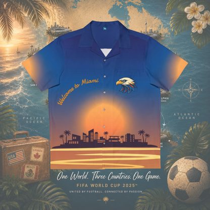 Hawaiian Shirt Welcome to Miami