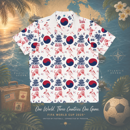 Hawaiian Worldcup Shirt South Korea