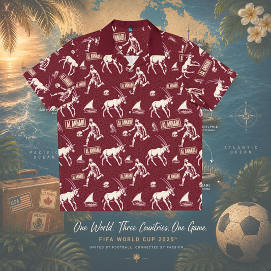 Hawaiian Worldcup Shirt Qatar