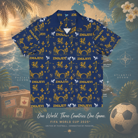Hawaiian Worldcup Shirt Bosnia and Herzegovina
